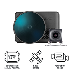 iBOX RoadScan PRO 4K + Камера заднего вида 